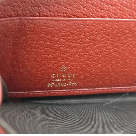 COA Gucci x Doraemon Zip Around Long Wallet - Picture 6 of 12